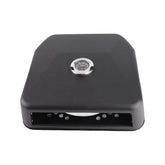 Grill Top Pizza Oven Waterproof Multifunctional Pizza Maker with Thermometer for Outdoor Picnic Black