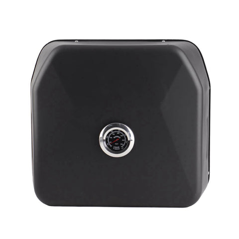 Grill Top Pizza Oven Waterproof Multifunctional Pizza Maker with Thermometer for Outdoor Picnic Black